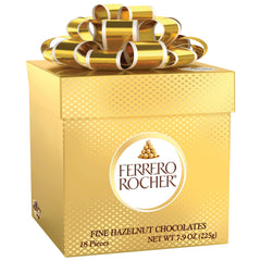Ferrero Rocher crisp wafer shell with chocolate coating