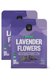 FGO organic dried lavender flowers from France in bulk for culinary infusions and aroma