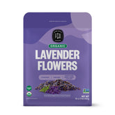 FGO Organic lavender buds from France, close-up for culinary aroma.