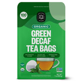FGO Organic Green Decaf Tea bags for daily caffeine-free sipping.
