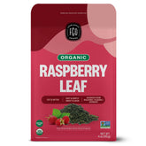 FGO Organic Red Raspberry Leaf Tea bag ready for caffeine-free infusion.