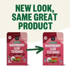 Resealable bag of FGO tea for easy storage between brews