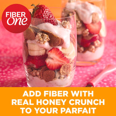 Fiber One Honey Clusters in a snack mix demonstrates versatile fiber snack.