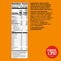 Fiber One Original Bran cereal bowl ready for a fiber-rich morning meal.