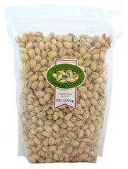 Fiddyment Farms 5lb in-shell pistachios, lightly salted, ready to snack.