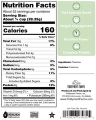 Gluten-free Non-GMO pistachios from Fiddyment Farms for a mindful snack
