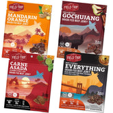 Field Trip Original flavor beef jerky front label view highlighting 2.2oz bag