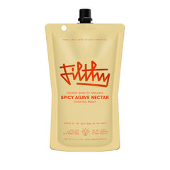 Filthy Food Spicy Agave Nectar pour, ideal for quick bar quality cocktails at home