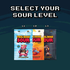 Final Boss Sour Blueberry Level 3 fruit-closeup emphasizes real dried fruit and natural sweetness.
