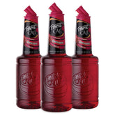 Finest Call Grenadine bottle pour for precise, quick cocktail prep