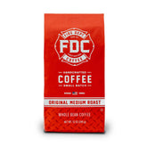 Fire Department Coffee Original Medium Roast bag with balanced flavor