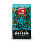 Fire Department Coffee Shellback Espresso ground — bold, smooth brew for busy mornings.