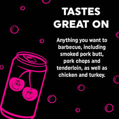 Closeup of Fire and Smoke Society Cherry Cola Dry Rub ingredients and texture for rich flavor.