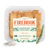 Firehook baked crackers rosemary-sea-salt offer crisp herb flavor for charcuterie.