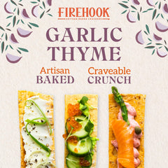Firehook Crackers on a cheese board ideal with pecorino Romano.
