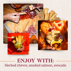 Firehook Everything Crackers small-batch baked for authentic crunch in every bite.