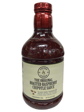 Fischer & Wieser Razzpotle Roasted Raspberry Chipotle Sauce bottle enhances appetizers.
