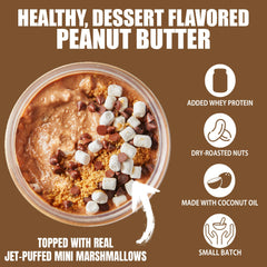 Fit Butters coconut oil blend on label highlighting healthy fats for snacks.