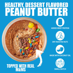 Fit Butters Monster Cookie Spread on toast for a delicious low-sugar snack.