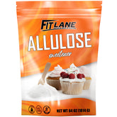 Fit Lane Allulose powder in a 4 lb bag ready for baking with low-calorie sweetness.