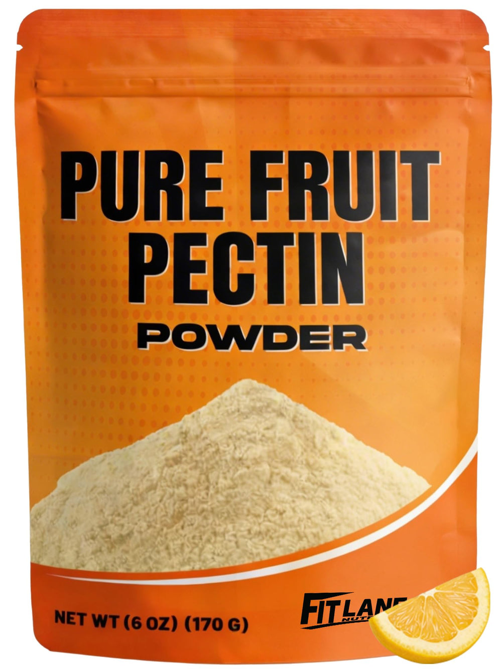 Fit Lane Nutrition no sugar pectin bottle shown for low-sugar jam canning
