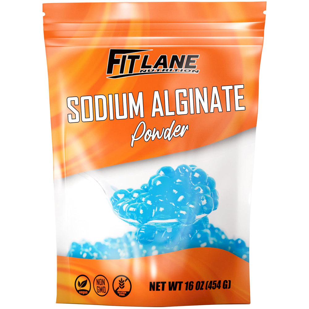 Fit Lane Nutrition sodium alginate powder bulk for thickening sauces.