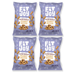 FitJoy Peanut Butter Filled Pretzel Nuggets four-pack ready for party snacking.