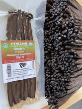 FITNCLEAN Madagascar vanilla beans, 6-7.5 inch pods, delivering premium aroma for baking.