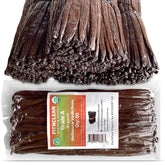 FITNCLEAN Madagascar vanilla beans in a long Grade A pod, ready for extract.