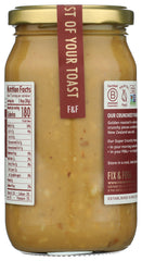 Fix and Fogg Crunchy Peanut Butter on fruit for a quick snack.