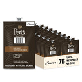 Flavia Peet’s French Roast Freshpack in brewer side view showing bold flavor potential