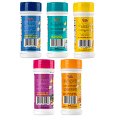 Flavor Mate Kettle Corn seasoning jar open for sweet-salty popcorn.