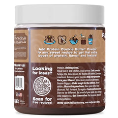 Spread-ready Brownie Batter protein cookie butter powder on toast