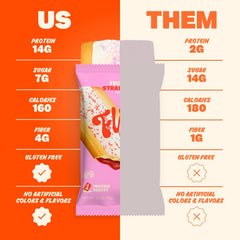 FLINGS Individually wrapped bars for convenient per-day snack.