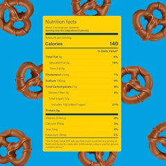 FLIPZ Pretzels close-up reveals crispy center and smooth chocolate coating