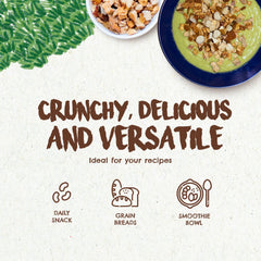 Floresta em Pé Tropical Trail Mix white raisins close-up