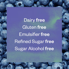 Floura Blueberry Matcha Bars in a breakfast bowl, ideal for a busy morning boost.