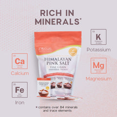 Focus Nutrition Himalayan Pink Salt fine grain ideal for everyday cooking and seasoning