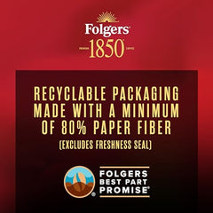 Roasted nut notes highlighted in Folgers 1850 Expedition Blend