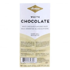 Fontana White Chocolate Mocha Sauce drizzle elevates desserts and ice cream.