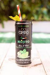 Fonti Di Crodo Mojito bubbles closeup—crisp carbonation energizes any moment.