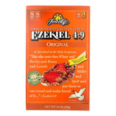Food for Life Ezekiel 4:9 Original cereal in a bowl for a wholesome breakfast.