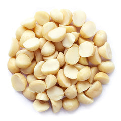 Creamy macadamia texture close-up from Food to Live