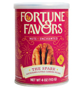 Fortune Favors Candied Pecans Spark Pack, perfect for on-the-go snacking