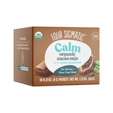 Four Sigmatic Calm Mushroom Cacao packaging ready for a calming ritual