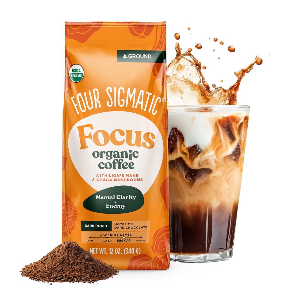 Four Sigmatic Focus Coffee with Lion’s Mane brew for sharp focus in the morning