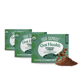 Four Sigmatic mushroom coffee mix packaging box showing cordyceps and chaga blend for daily energy