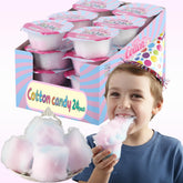 Fragrant Tree Fluff Pop cotton candy 24-pack display, ideal for parties and events.