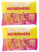 Frankford Dunkin' Refreshers jelly beans front-pack for quick snacking.