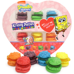 Frankford SpongeBob Pretty Patties heart box for Valentine celebrations